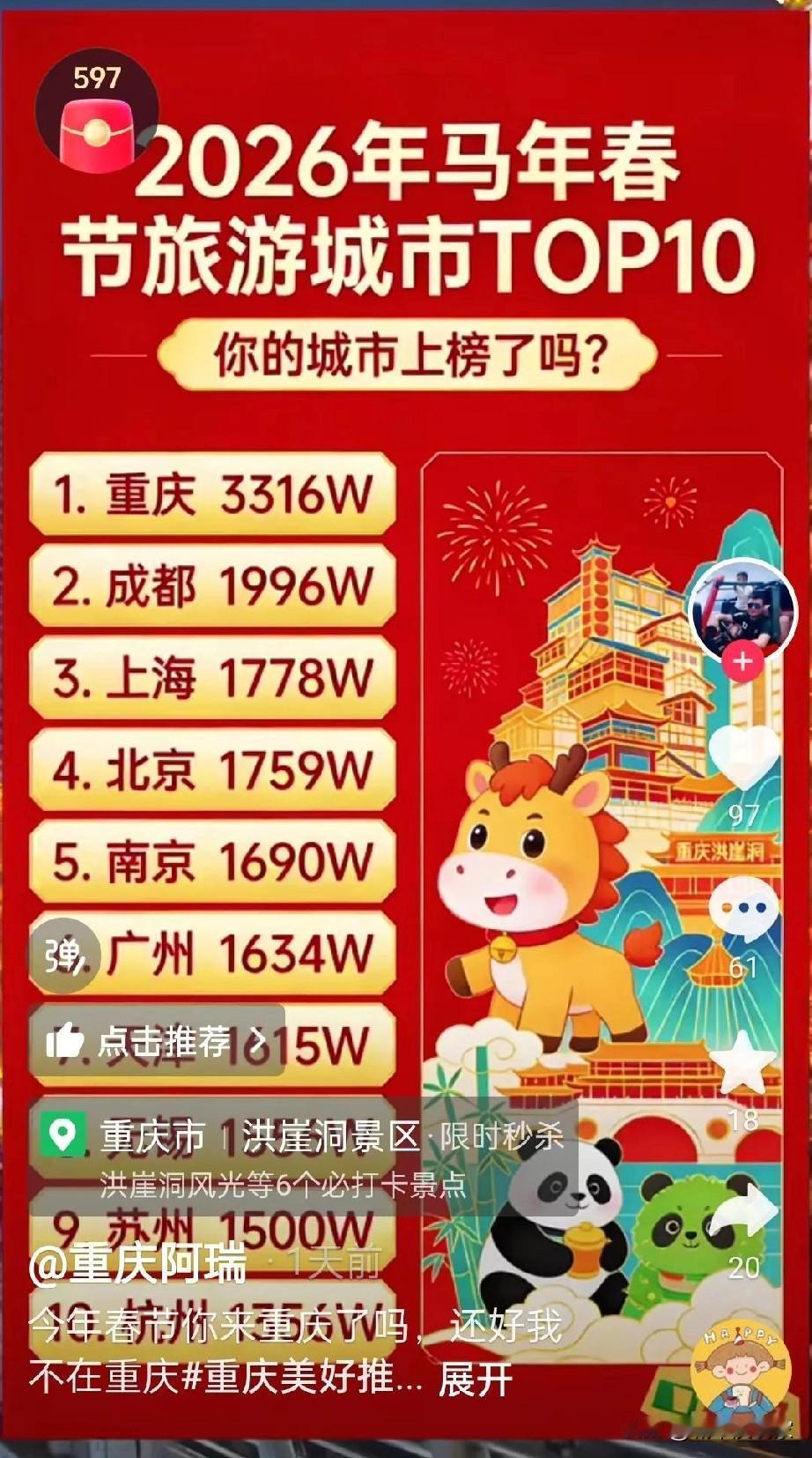 我就搞不懂了，明明是去年春节的数据？硬给说成2026年的，且大肆宣传。虽然不是官