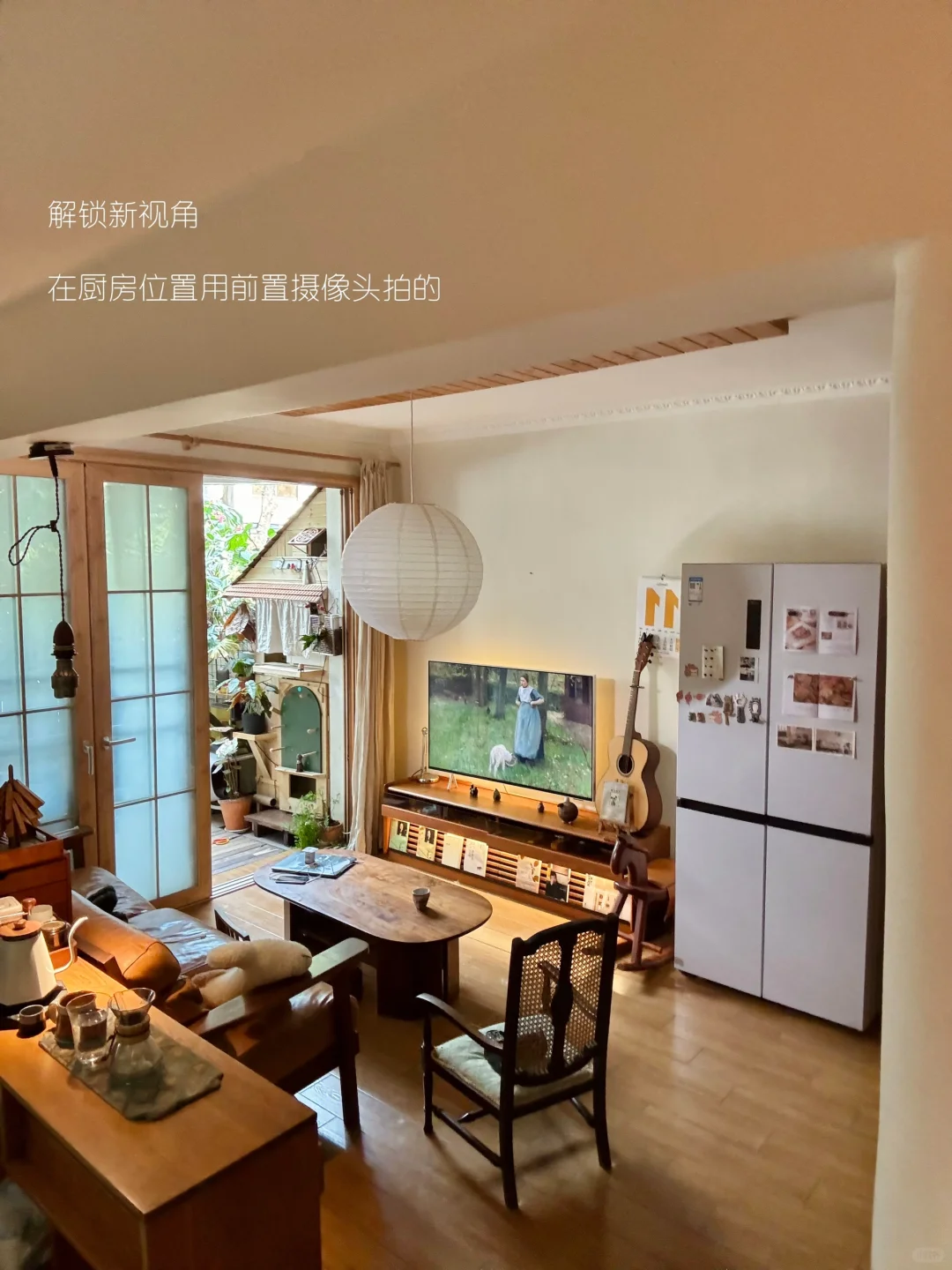 出门买菜，回到我的一楼老破小