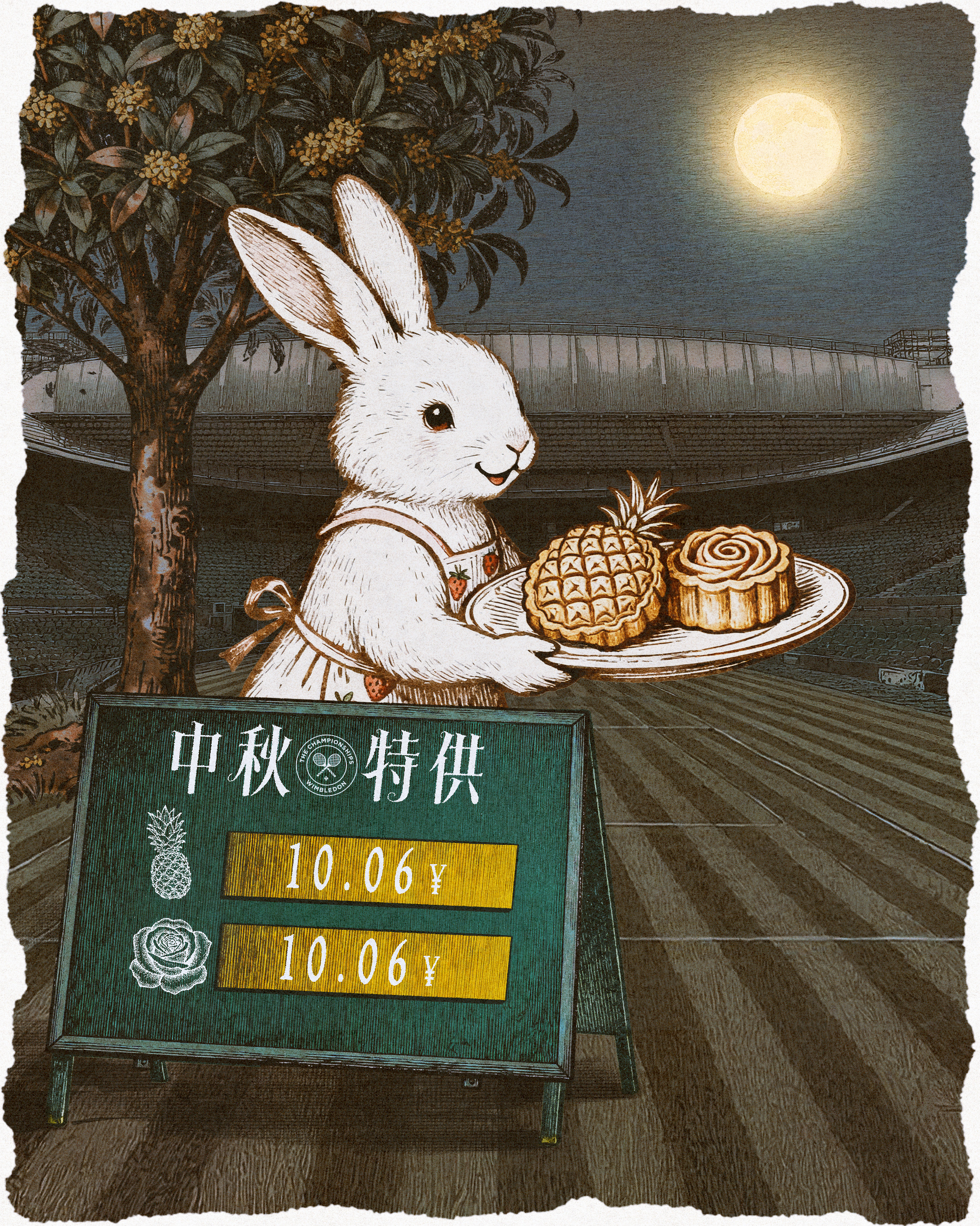 今晚的好月🌕可不止六便士拾起生活的甜，圆满心中的愿，祝大家中秋快乐 追求卓越 