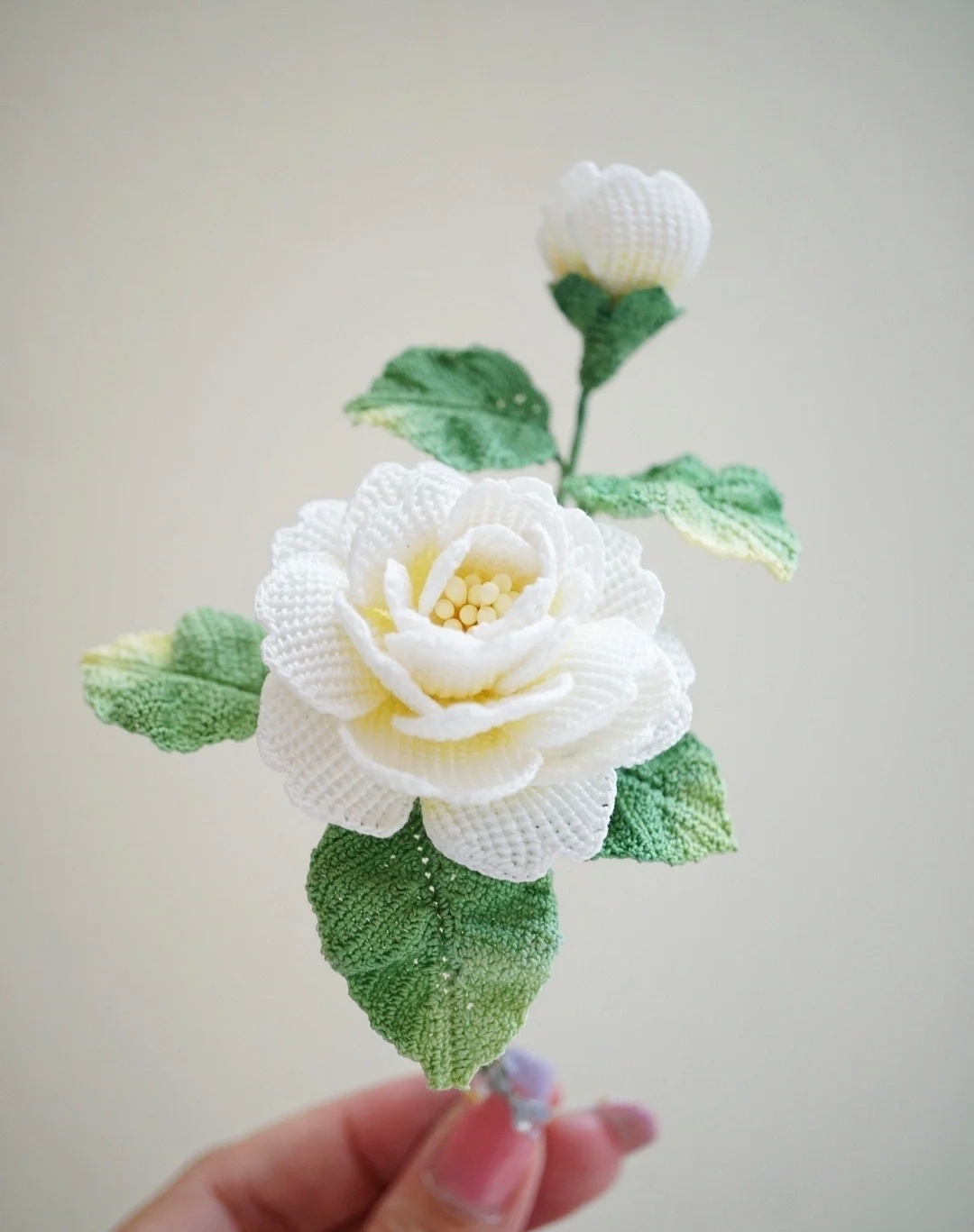 “  微钩花卉 … ”丨钩花 ​​​