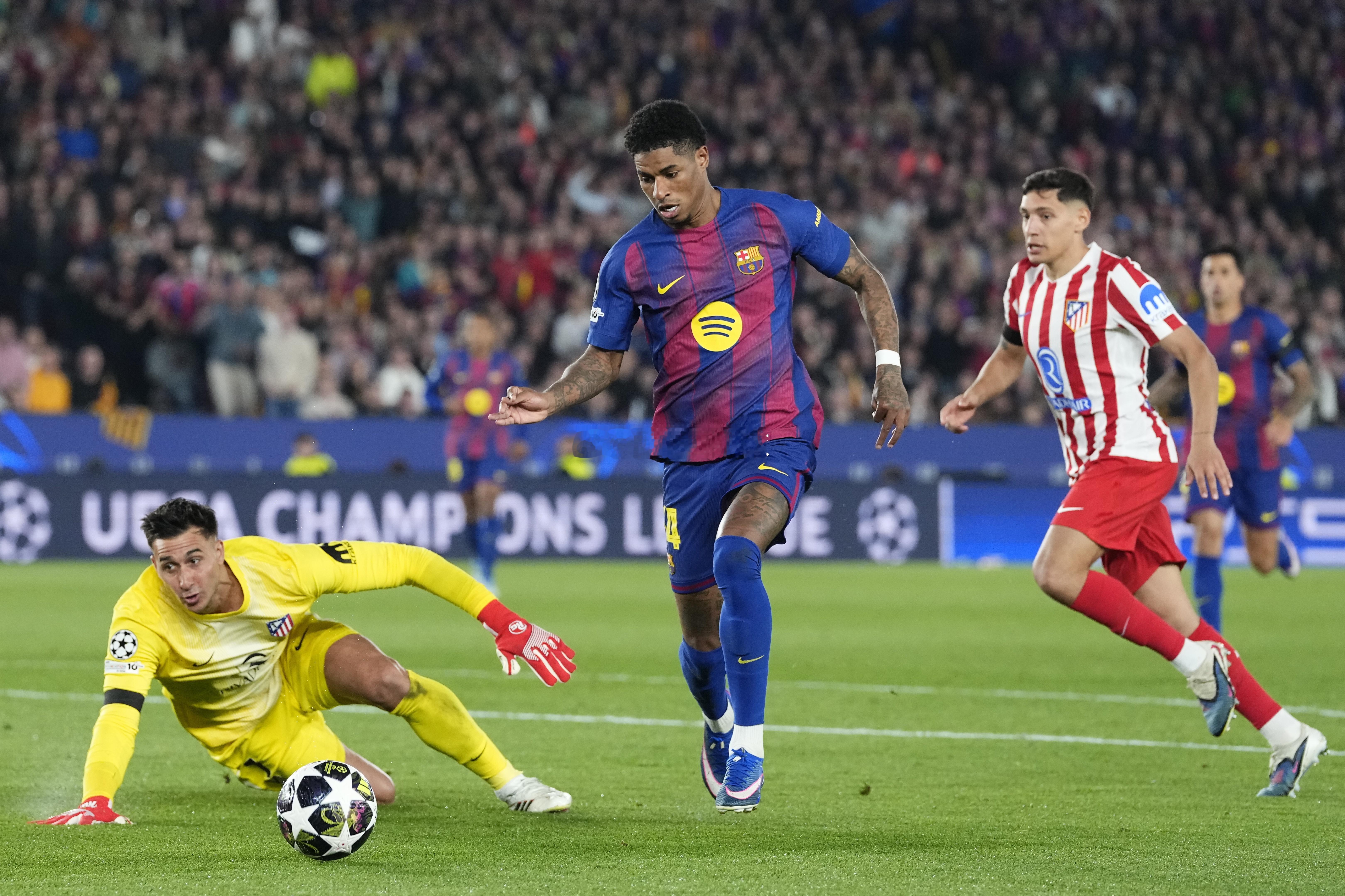 巴萨希望再次租借拉什福德，不想激活3000万欧买断条款拉什福德本赛季被曼联外租至