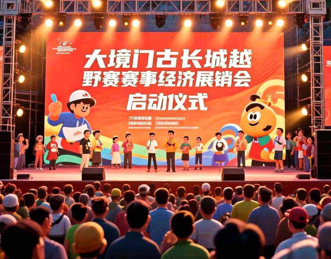 《2025大境门古长城越野赛赛事经济展销会在张家口市展览馆文化广场盛大启幕》
 