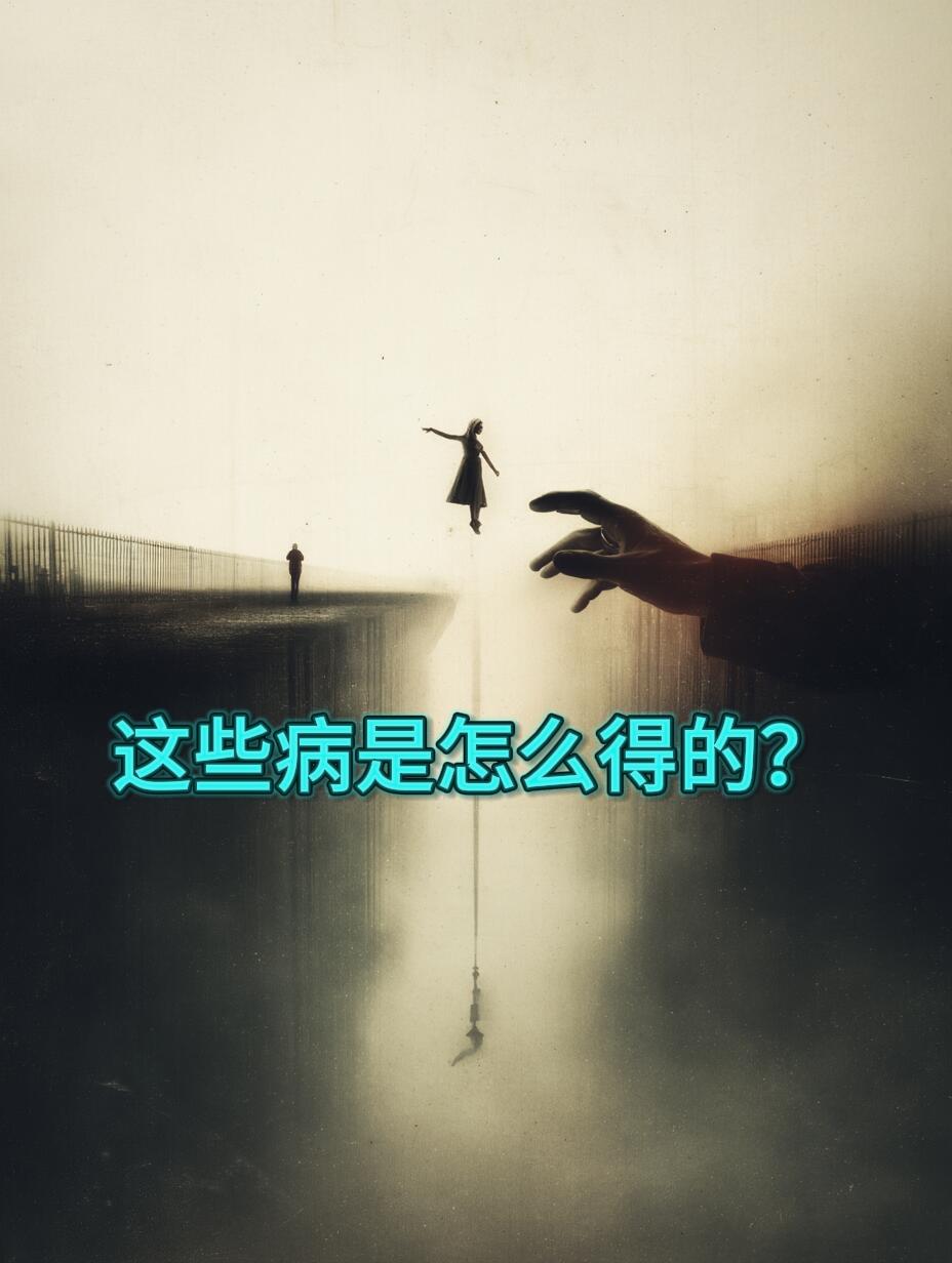 这些病是怎么得的？

做人“太要强”会得焦虑症！
做人爱“钻牛角尖”会得抑郁症！