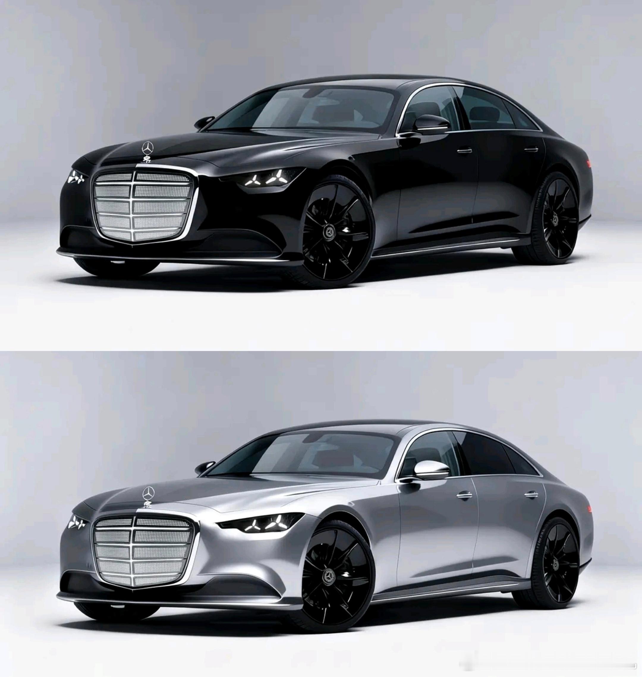 新奔驰S的外观渲染图，只要有人发，多数人评价都是丑，我能说我觉得其实还行吗