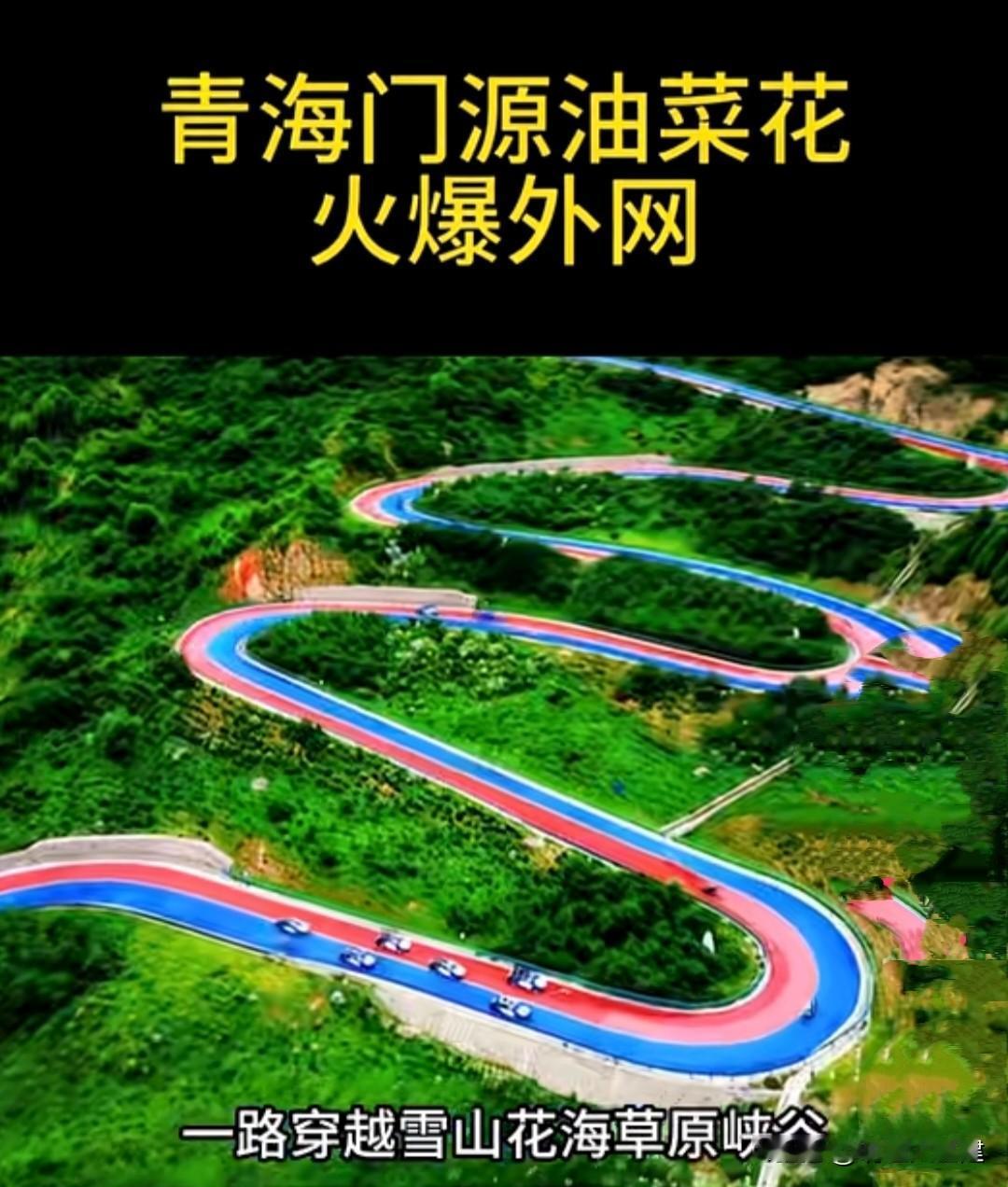太炸了！2026环青海湖赛刚收官，王炸画面流出：花海飙车、雪山追风，引无数外国人