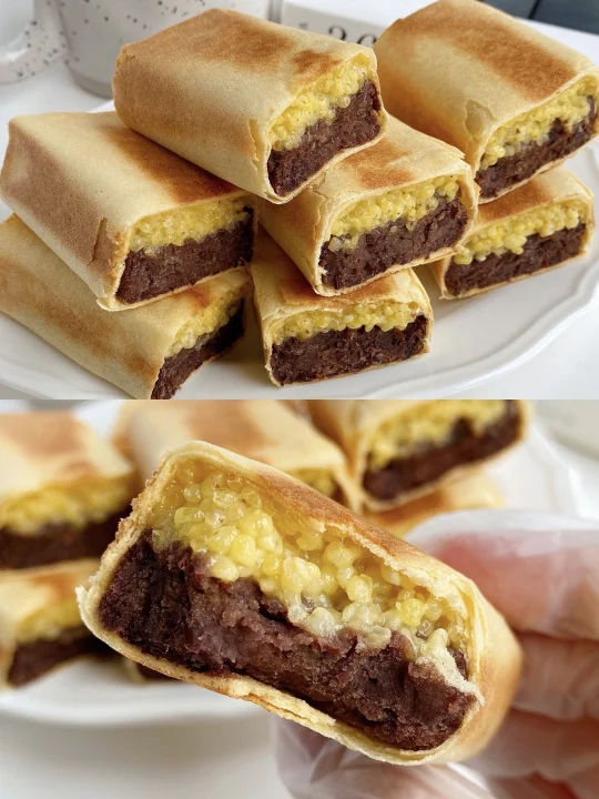 真想让你们尝尝这个❗️一种很新的煎饼吃法