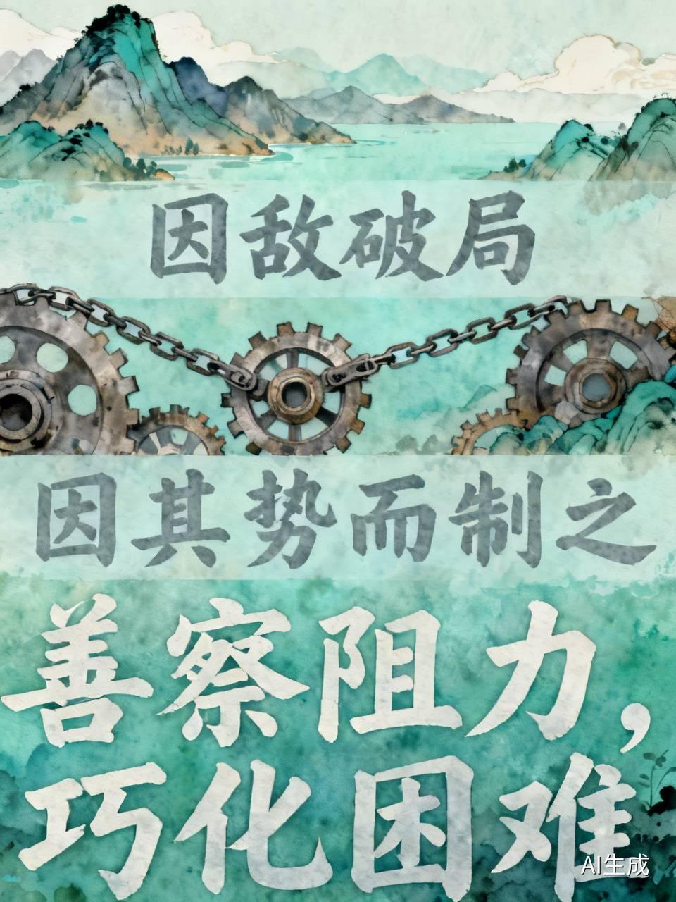 因敌

破局要知对手，鬼谷子言“因其势而制之”。对手不一定是人，也可能是旧习惯、