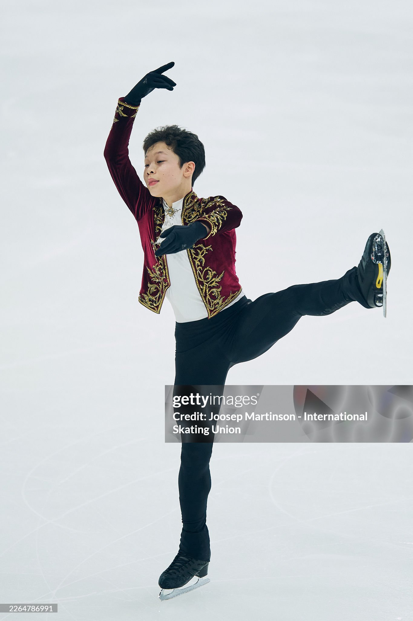 李嘉锐2026年世界青少年花样滑冰锦标赛 2026世青男单短节目《堂吉诃德》Ge