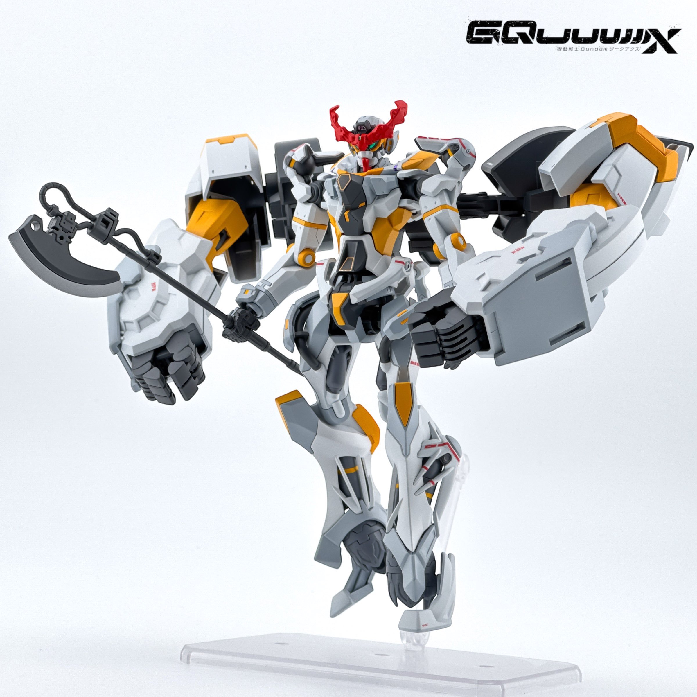 HG GQuuuuuuX巨臂型（by 雪丸）高达模型[超话]高达模型 ​​​