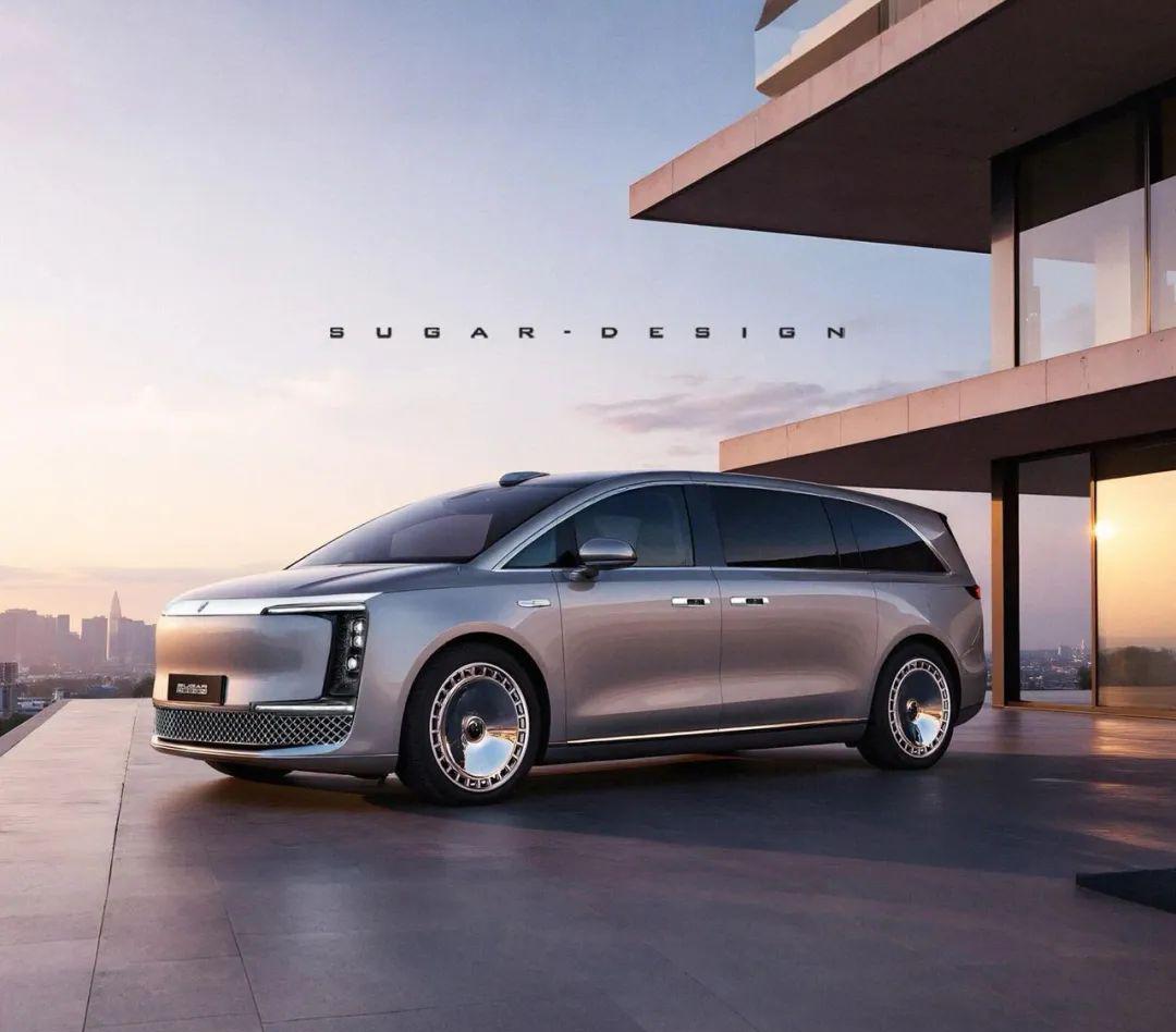 尊界 S800 的设计语言，如果延伸到 MPV 领域回事怎样？网友渲染的这台全尺