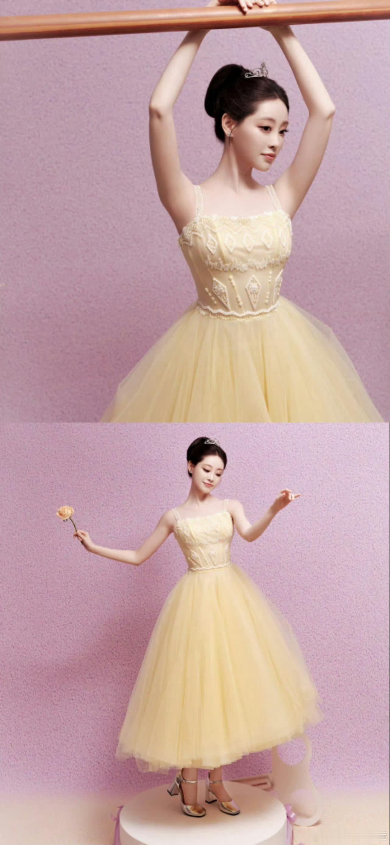 祝绪丹舞台上的八音盒公主 聚光灯一亮美到失语！祝绪丹宛如八音盒公主，踮脚带起细碎