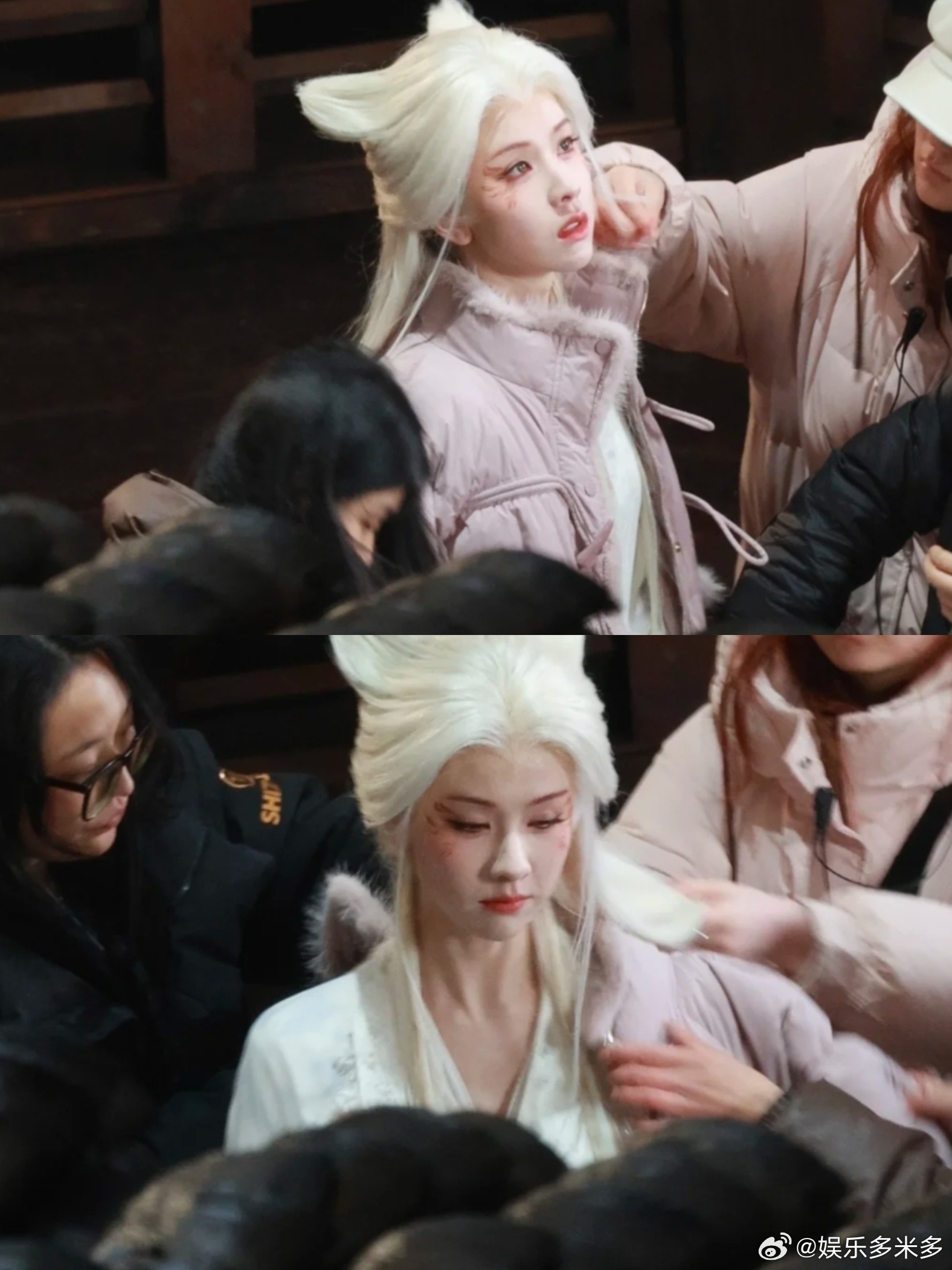 月鳞绮纪狐妖妆仿妆已经有人开始仿月鳞狐妖妆了 月鳞仿妆太卷了！狐妖造型有细节参考