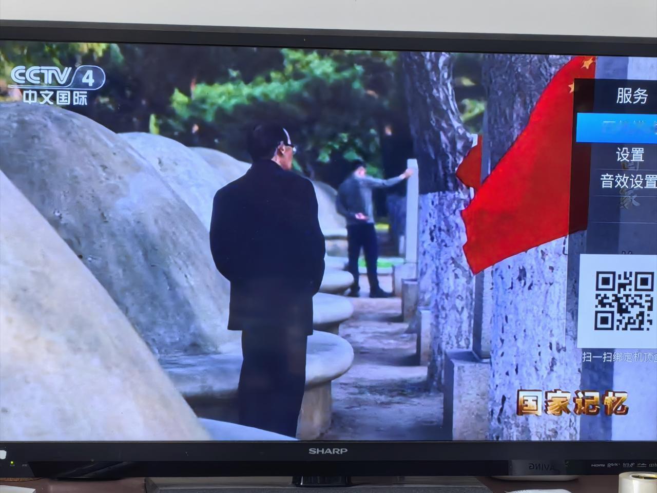 向志愿军烈士致敬
晒图笔记大赛
又是清明季。
上午看央视CCTV4《国家记忆》，