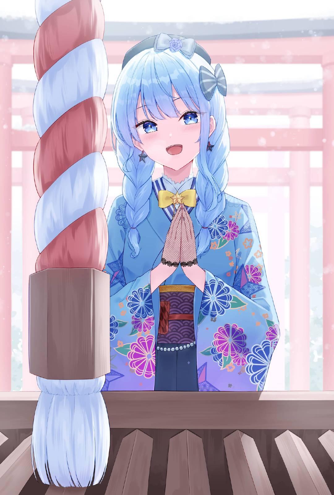 星街彗星——虚拟YouTuber——画师: Rieatco，网页链接