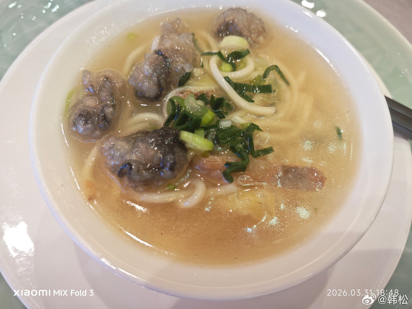 泉州海鲜面也很好吃。 