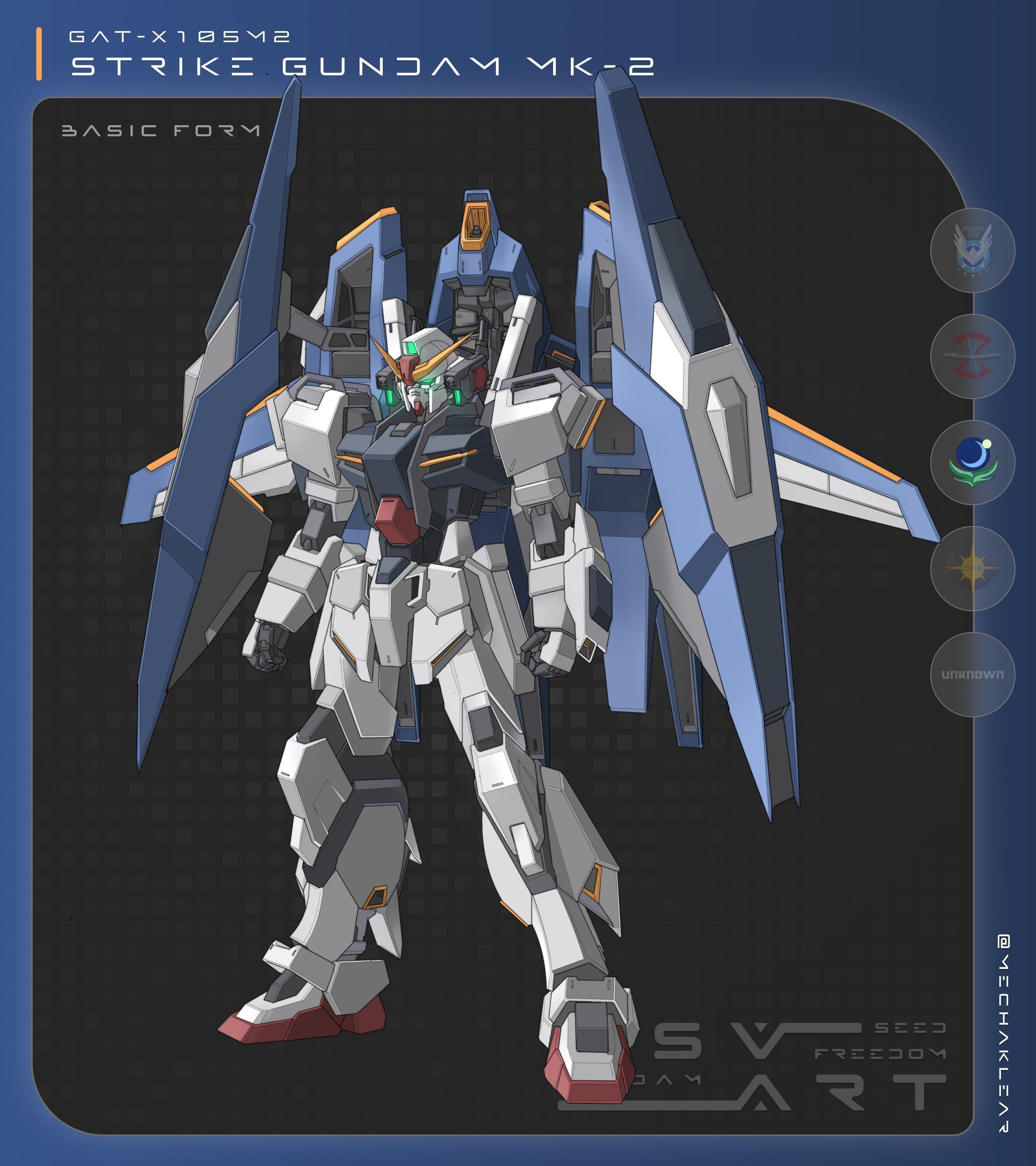 メカクリア新作强袭高达Mk-2+禁断防卫者高达seed ​​​