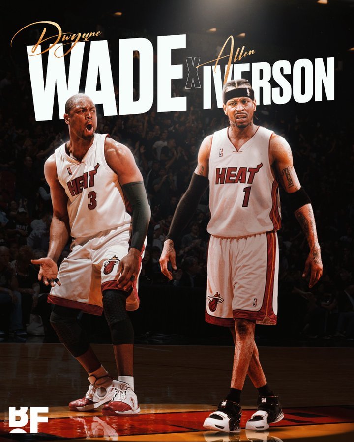 韦德透露，在2006年总决赛之后迈阿密热火队差点交易得到艾弗森！德怀恩·韦德回忆