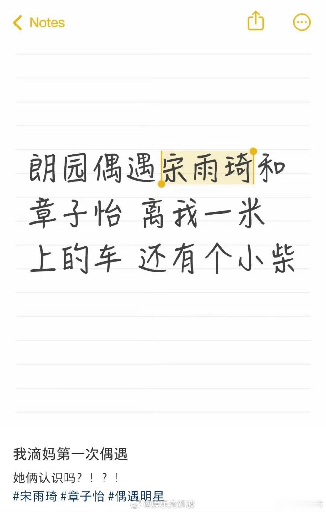 偶遇章子怡和宋雨琦逛街 打破次元壁的同框，线下逛街互动太有爱。 ​​​