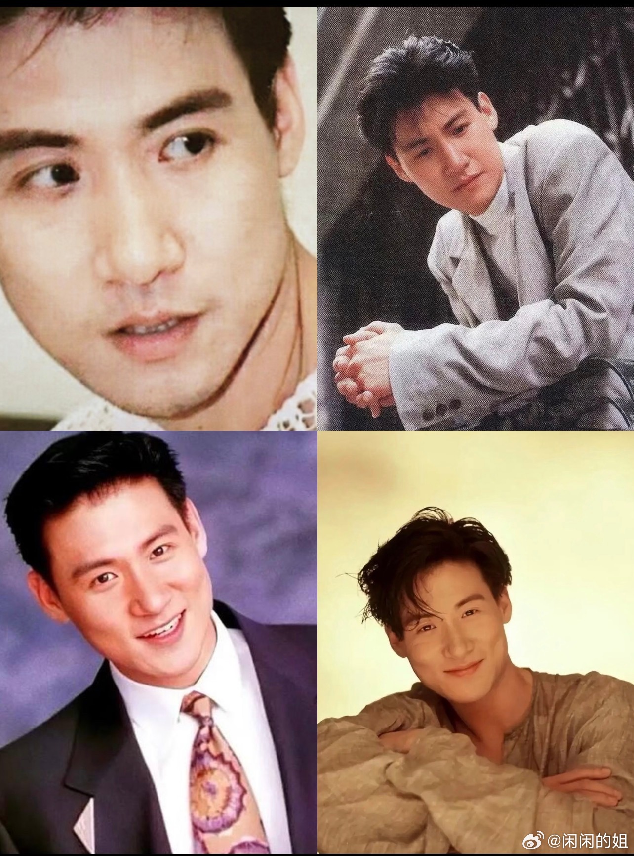 华语乐坛的四位顶流男歌手我追星那个年代，华语乐坛的顶流男歌手就是张学友、刘德华、