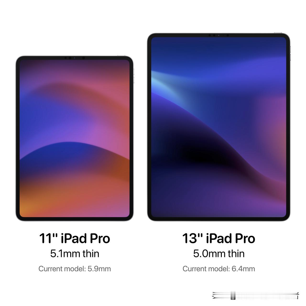 苹果将于今年春季推出2024款 iPad Pro，这将成为有史以来最薄的 iPa