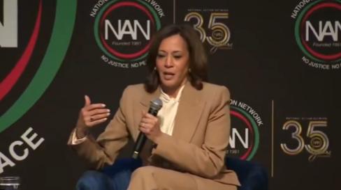 【卡玛拉·哈里斯将唐纳德·特朗普比作黑帮老大 】“他有点像黑帮老大，”她说。 “