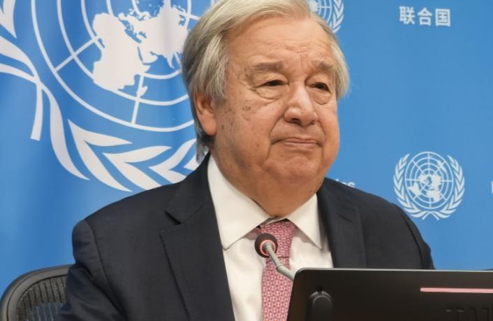 以总理下令清退联合国设施后不到二十四小时，古特雷斯迅速回应了。
 
8 月 26