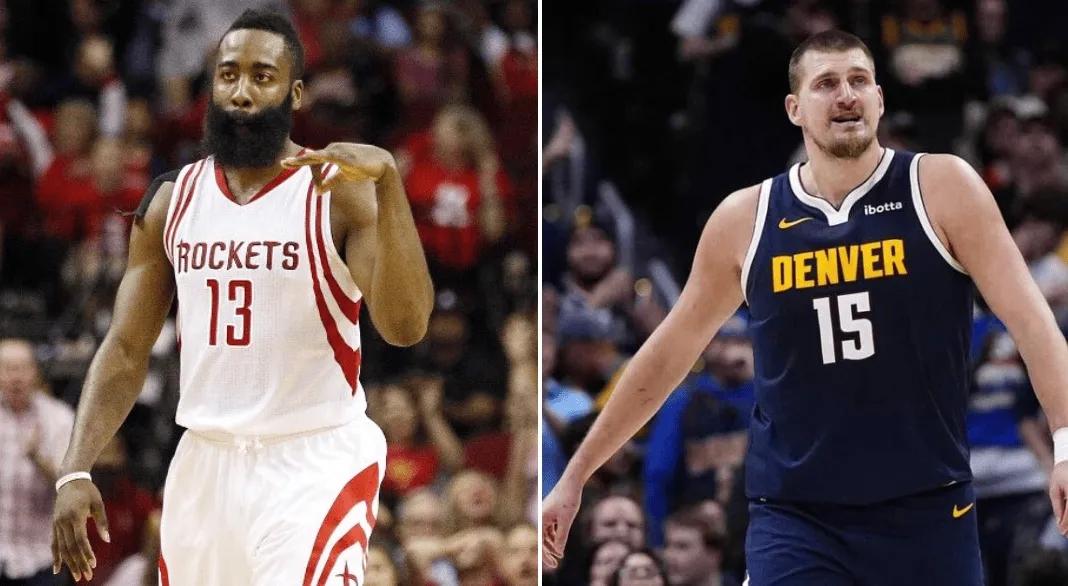 原来哈登也拿过这样夸张的三双数据！
本来还在感慨约老师的超级三双太夸张了，今天打