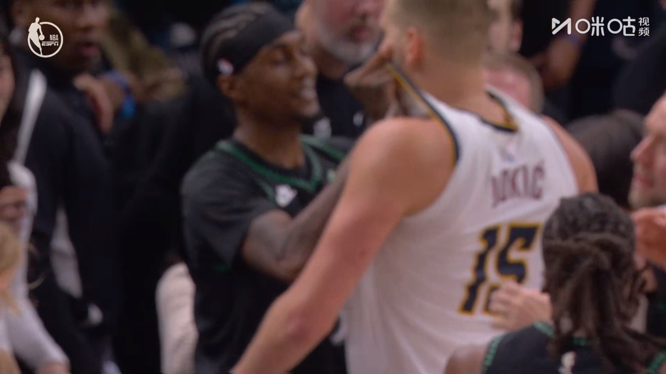 约基奇和麦丹都被驱逐nba季后赛