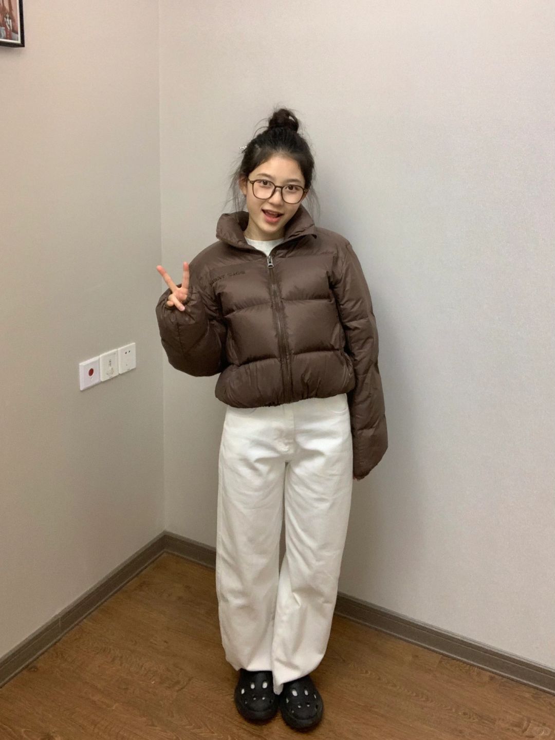 肯豆羽绒服get到啦！