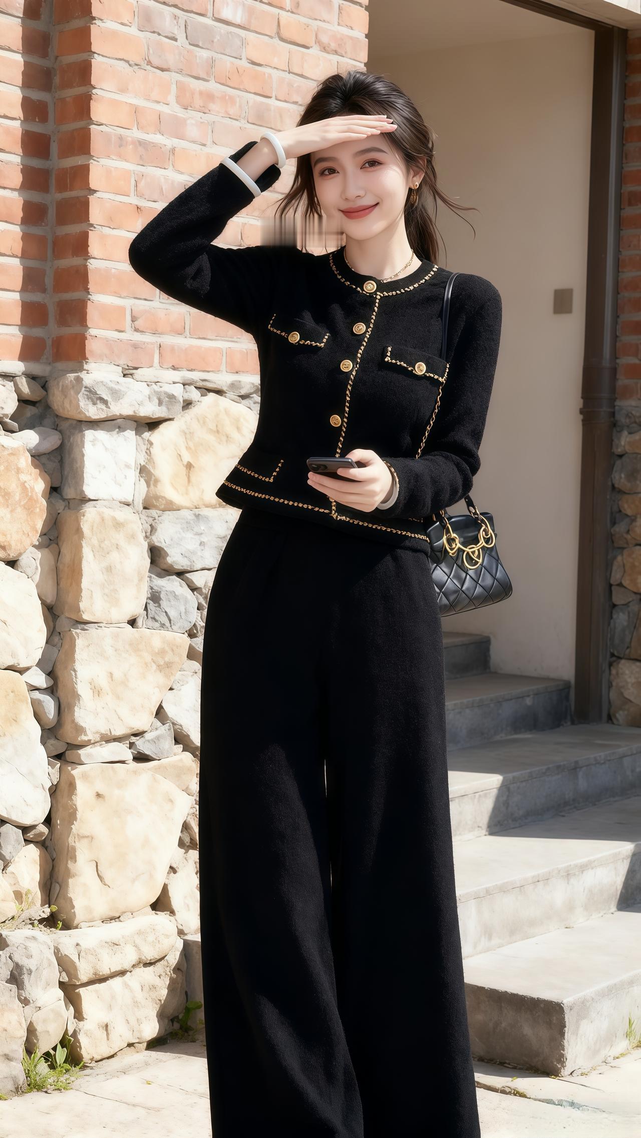 穿搭韩系穿搭小香风今天穿什么高级感穿搭