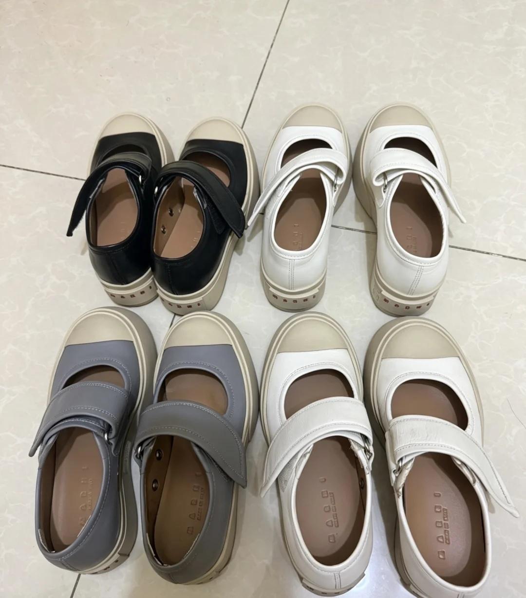 这是一篇认真讨论Marni 玛丽珍大头鞋的帖子
如图，我对于Marni大头鞋的热