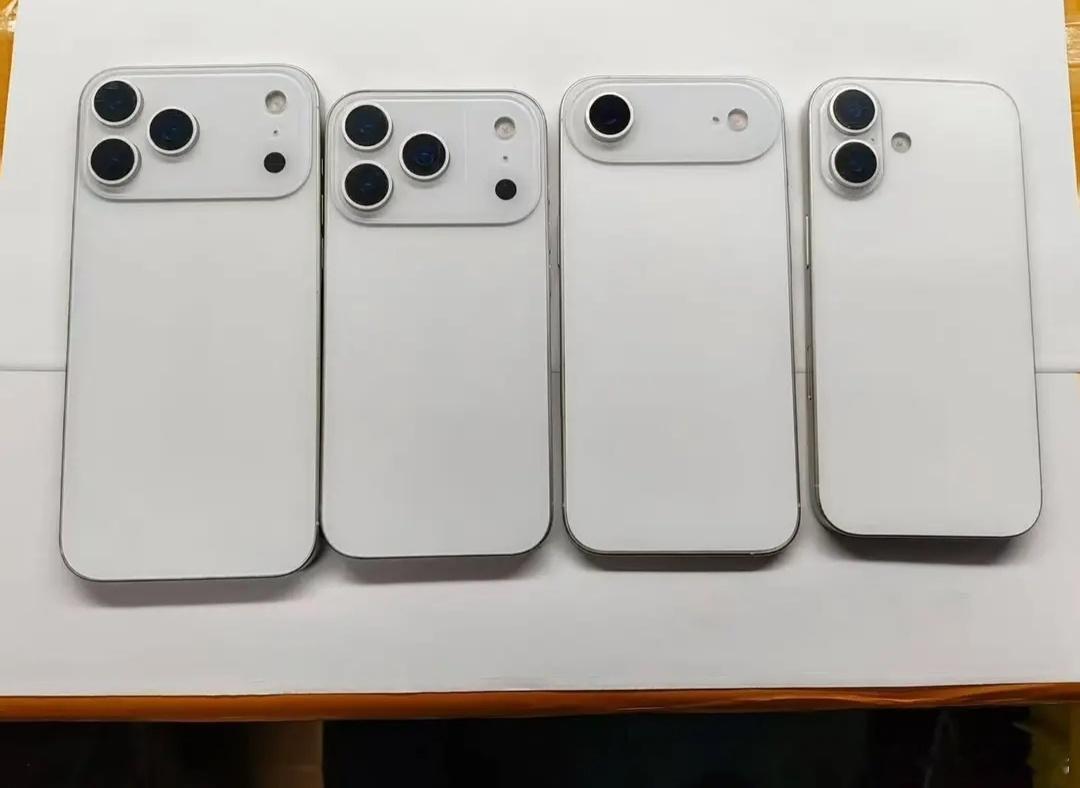 iPhone17ProMax最新机模隔一段时间就曝光一次，这是在担心真机外观别人