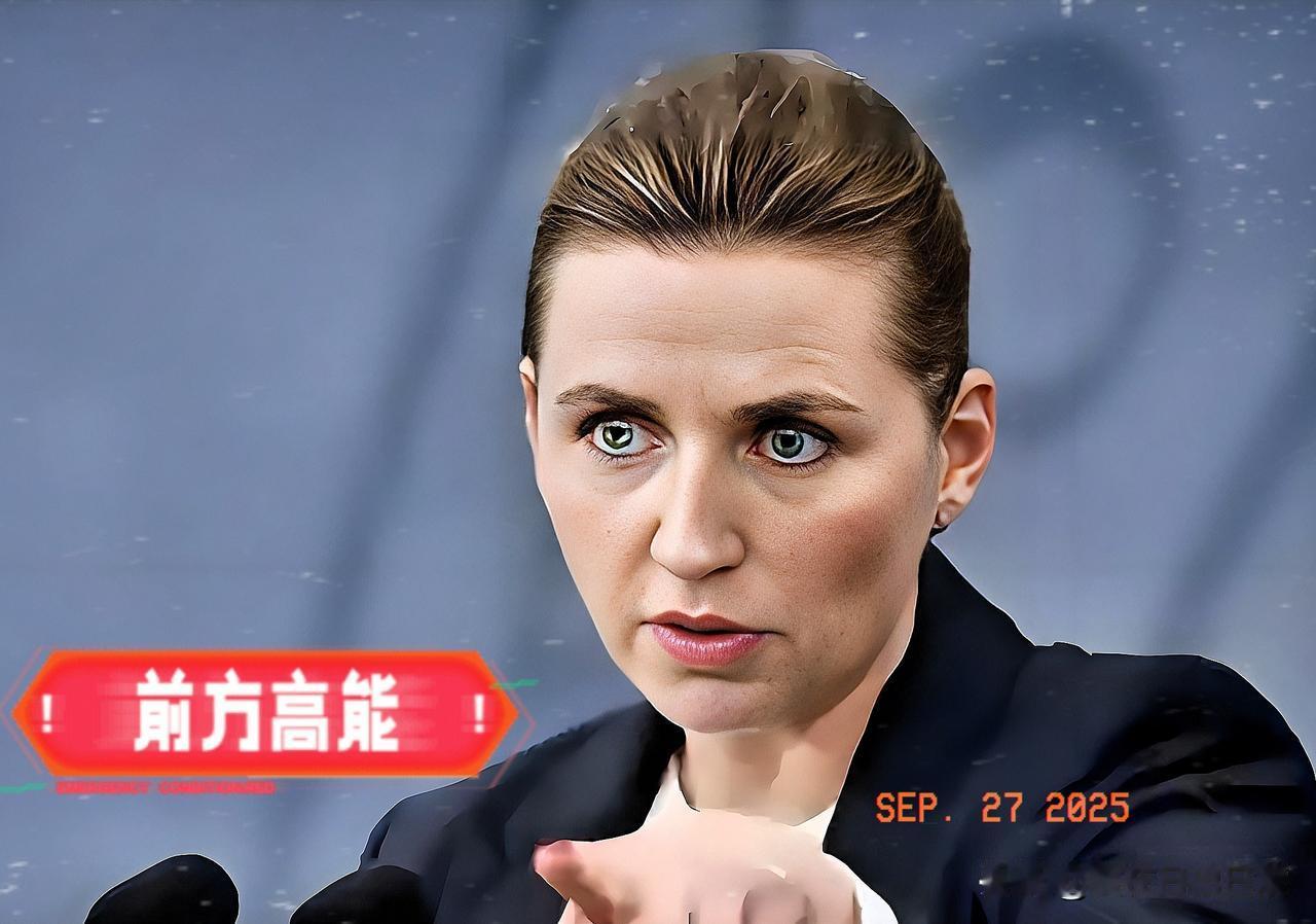 刚刚证实
丹麦首相公开谴责！
9月27日，丹麦首相梅特·弗雷泽里克森公开谴责前一