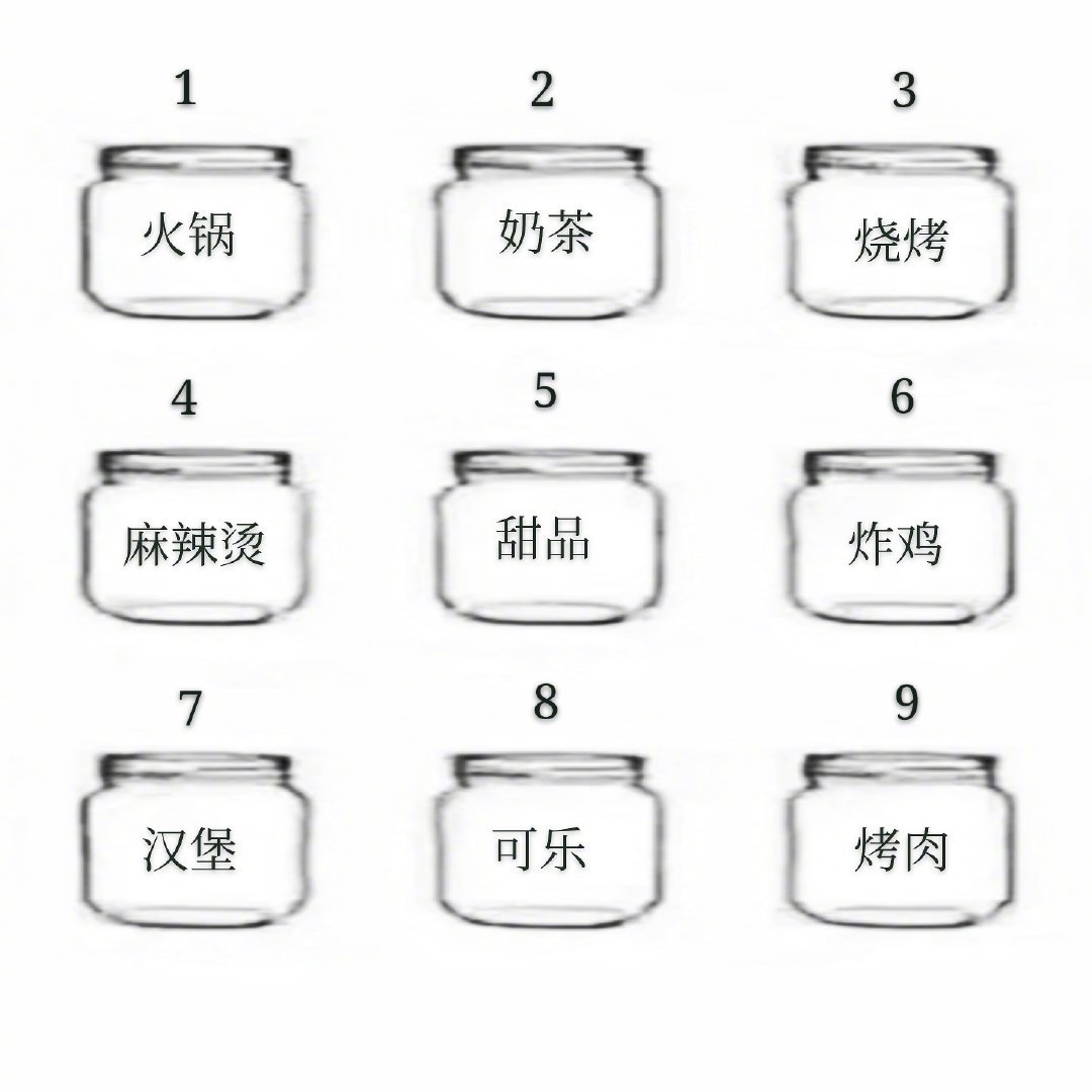 如果给你5000，下面这三样东西你永远吃不下，你会选择哪三样 ​​​
