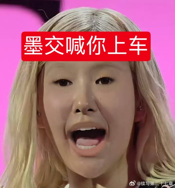 Jennie堵鼻子墨交朴彩英喊你上车了 