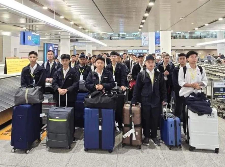 缅甸国营海外就业服务机构消息，通过EPS系统，2024年1月份至8月份的8个月内