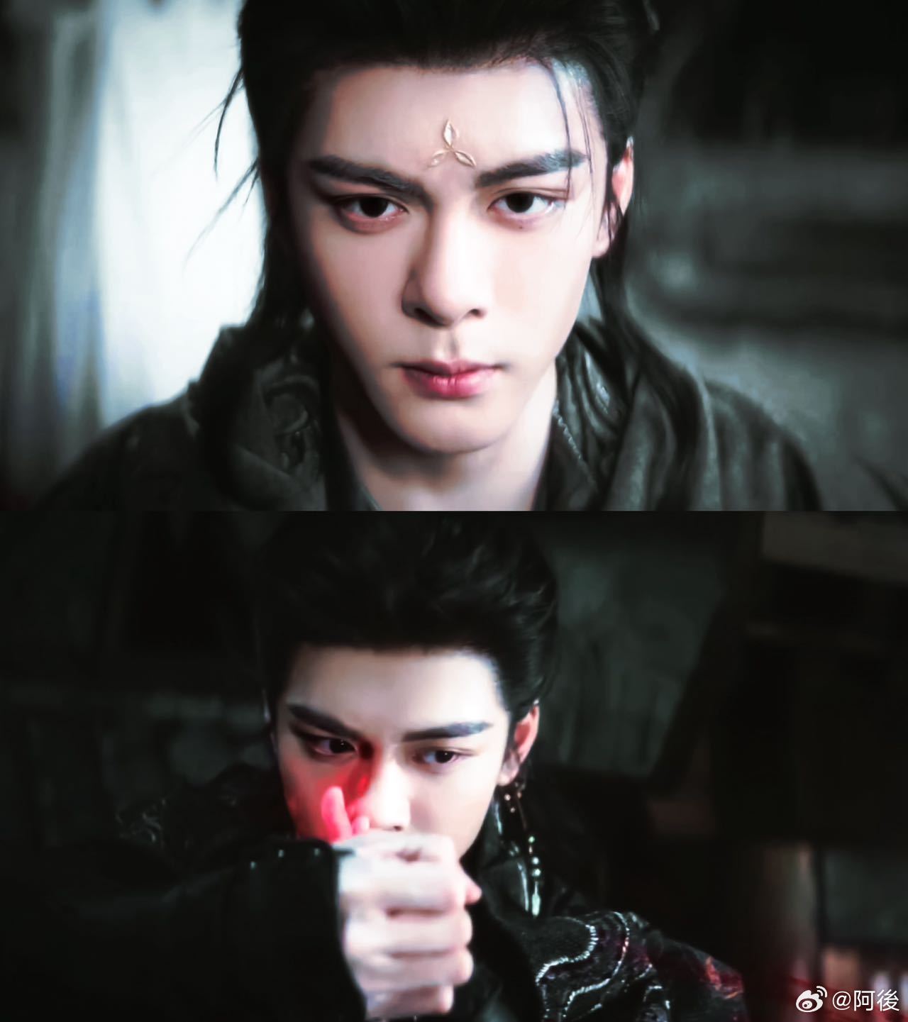 月鳞绮纪里的曾舜晞曾舜晞让我们都燃起来了！没想到能够动作这么的干净利落，看得出来