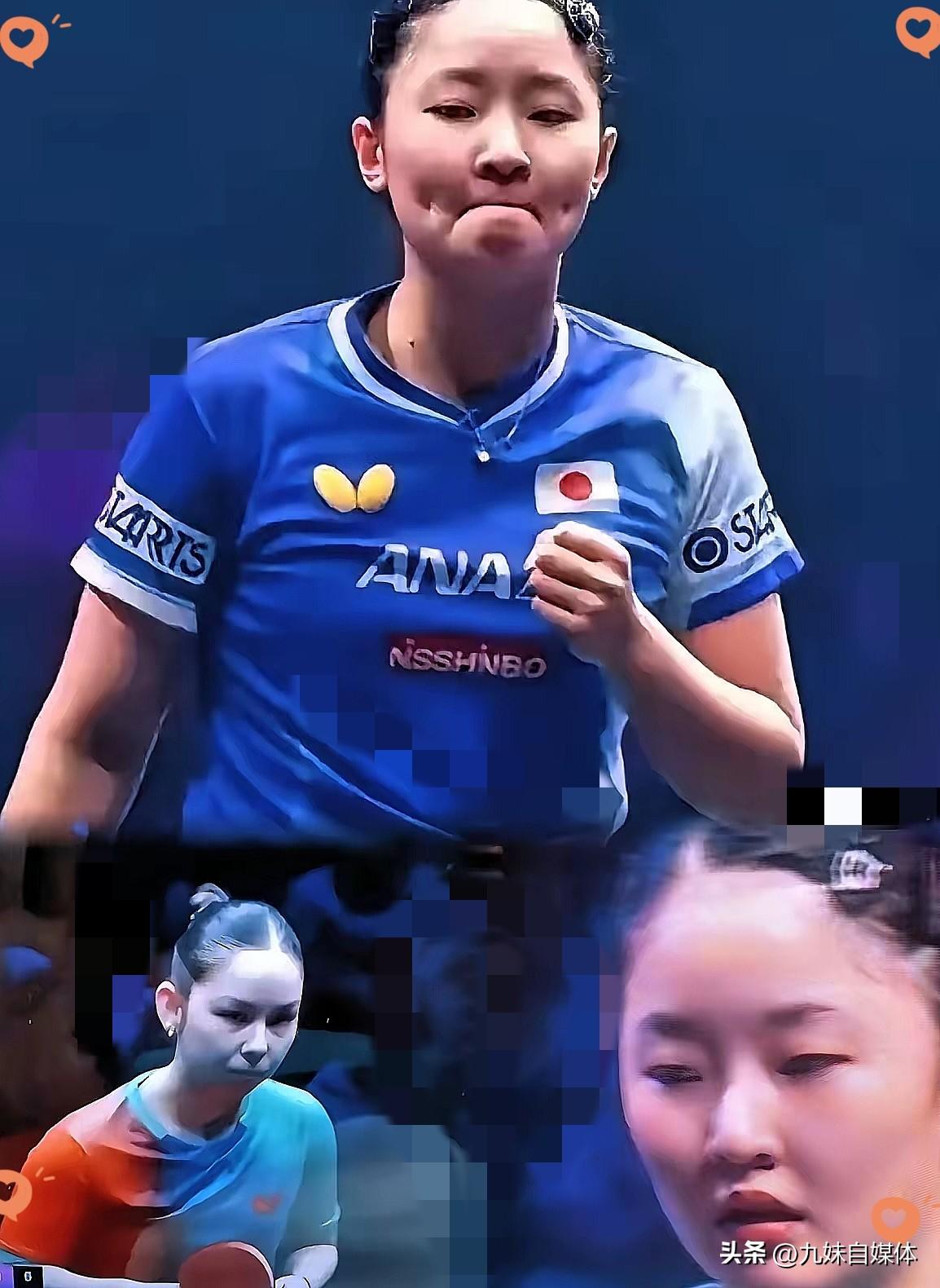 张本美和这次在瑞典大满贯，真差点把"一轮游"的帽子戴实了。
​碰的是安娜·赫西—