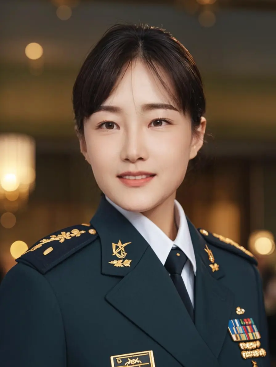 AI军人英姿