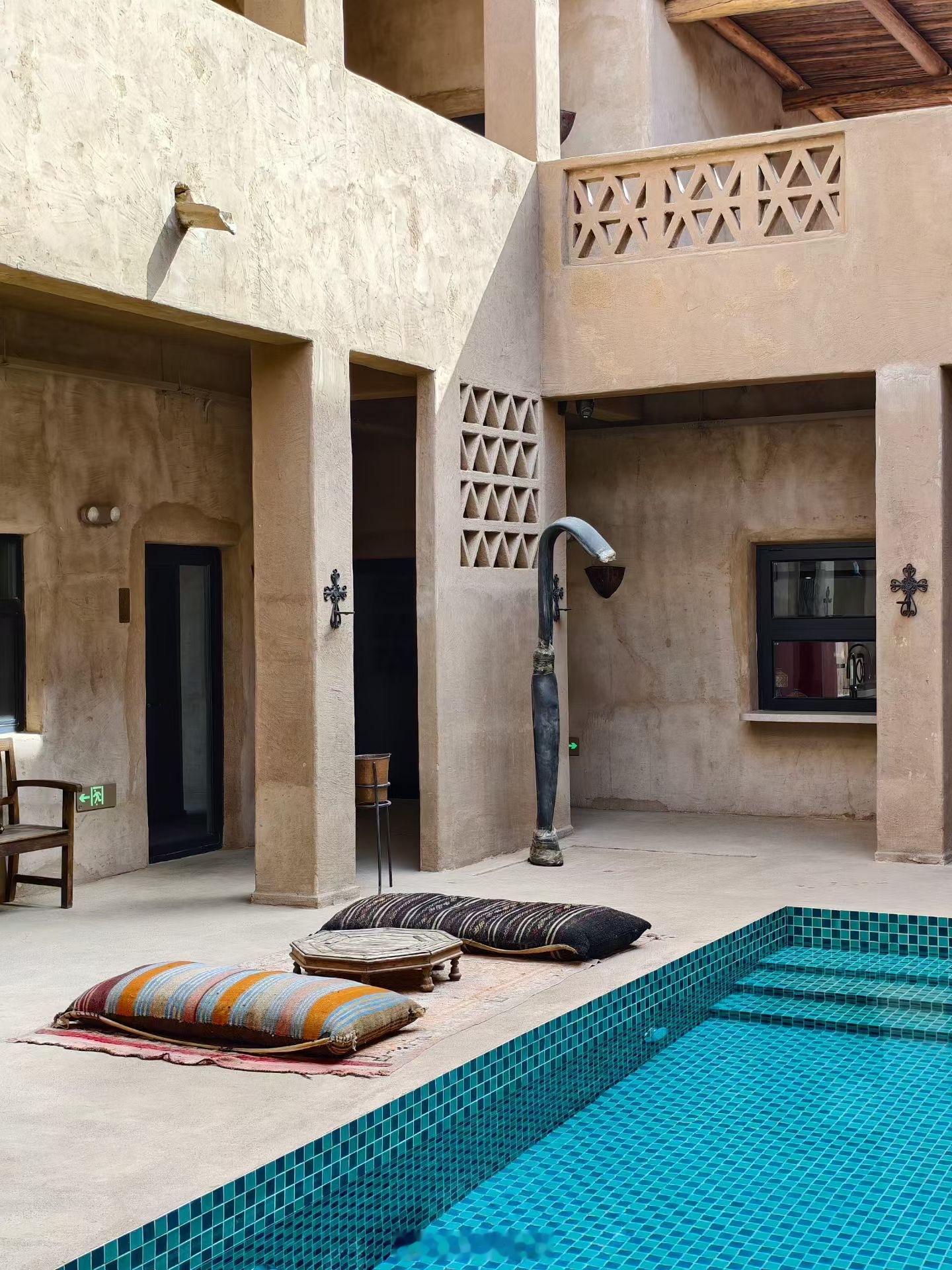 早安昨儿在沙漠住了一晚 中卫·Tengol沙漠度假酒店