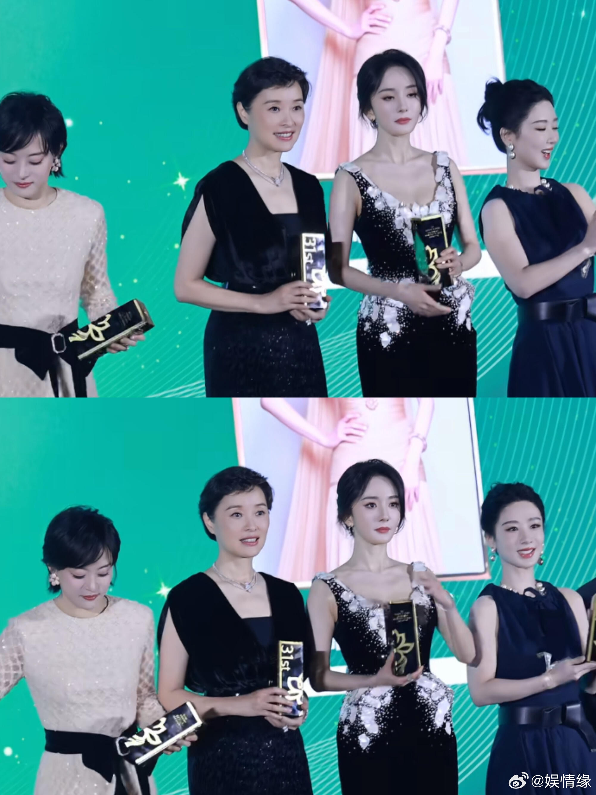 杨幂少女时代的英雄主义 杨幂的少女英雄范儿太绝了！白玉兰晚宴扶杨紫、孙俪，拉杨紫