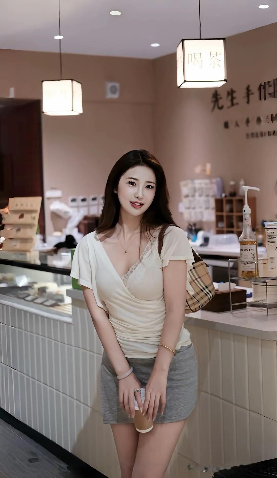 午后探店小记，简约穿搭搭配温柔小店，慢下来感受生活小美好。日常穿搭 夏日穿搭