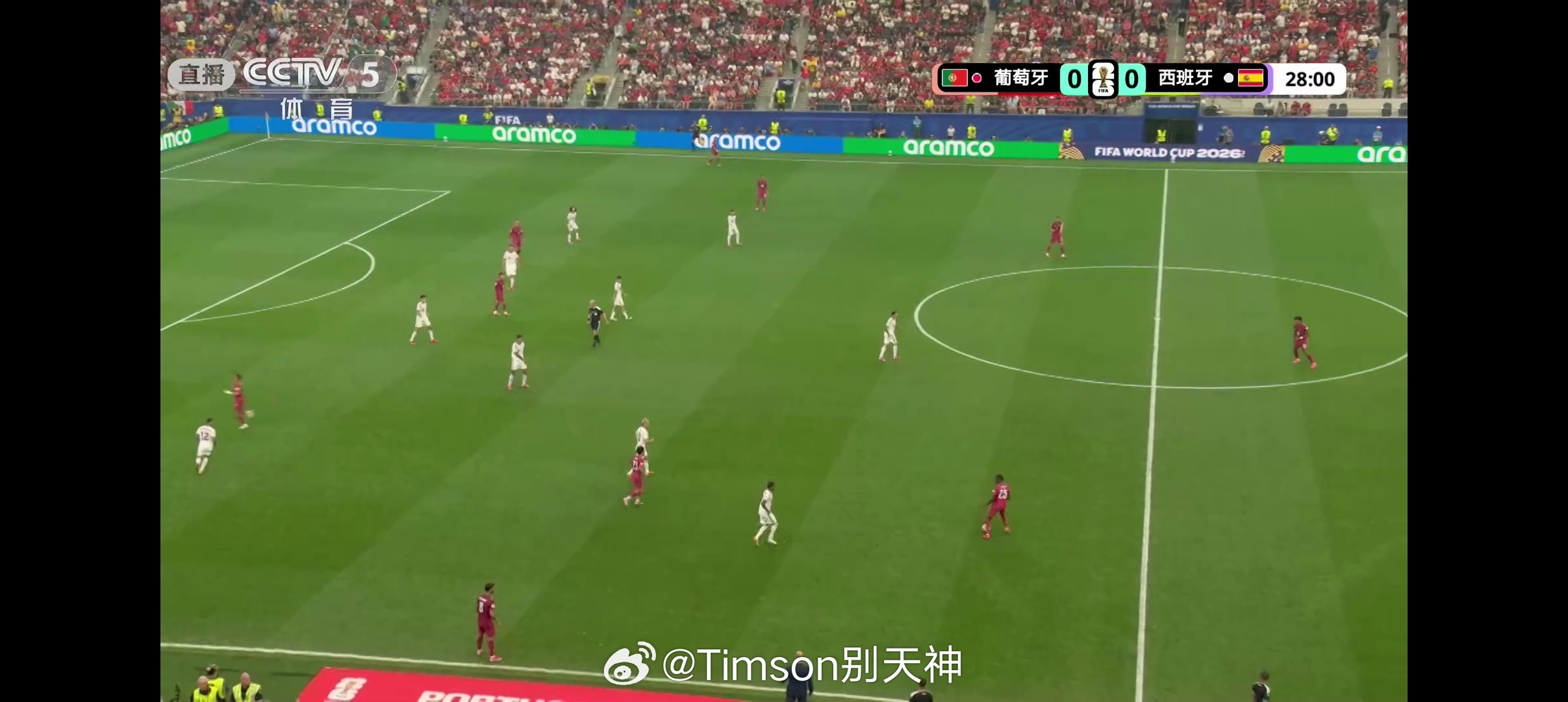 葡萄牙vs西班牙你们觉得谁会赢？感觉西班牙挺不错 攻势很强劲C君年纪大了，没办法