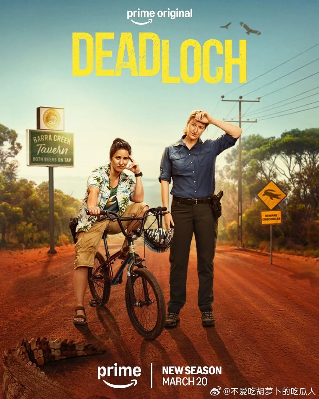 今日新剧上线 澳大利亚犯罪剧集戴洛奇小镇 第二季今日上线，共6集忘掉塔斯马尼亚黑