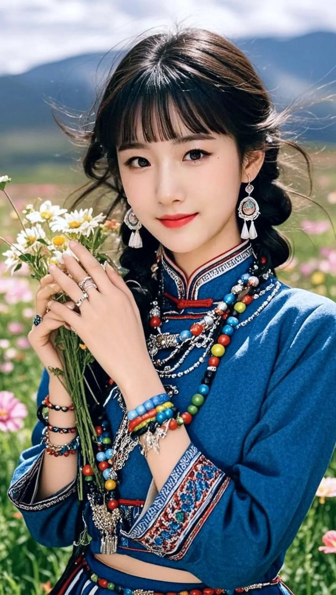 AI民族风情写真 ai创作