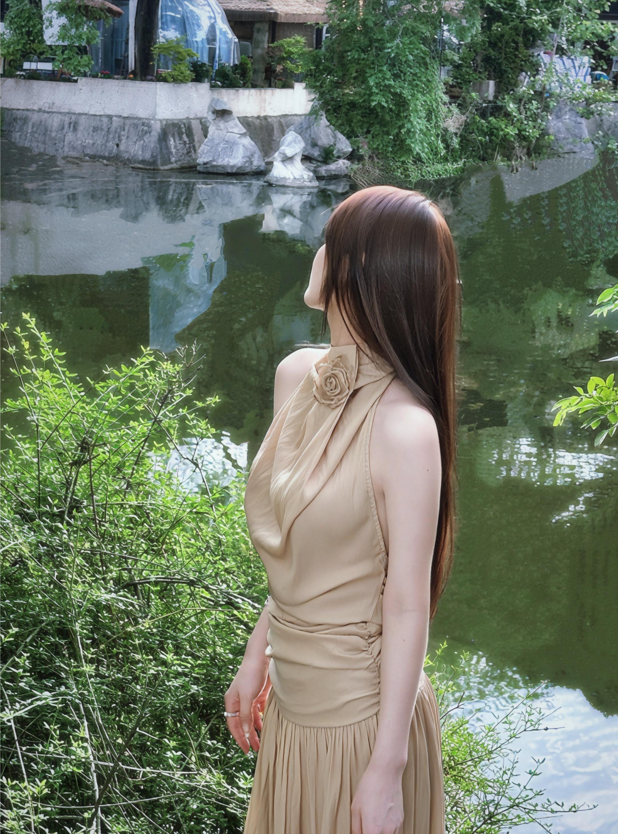 OOTD 湖边温柔风 随拍  夏日