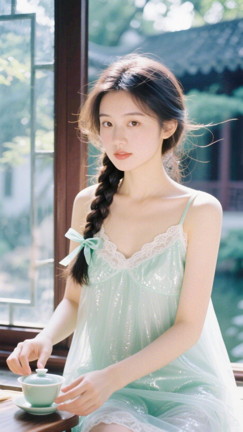 即梦AI 唯美 清纯甜美 甜系女孩