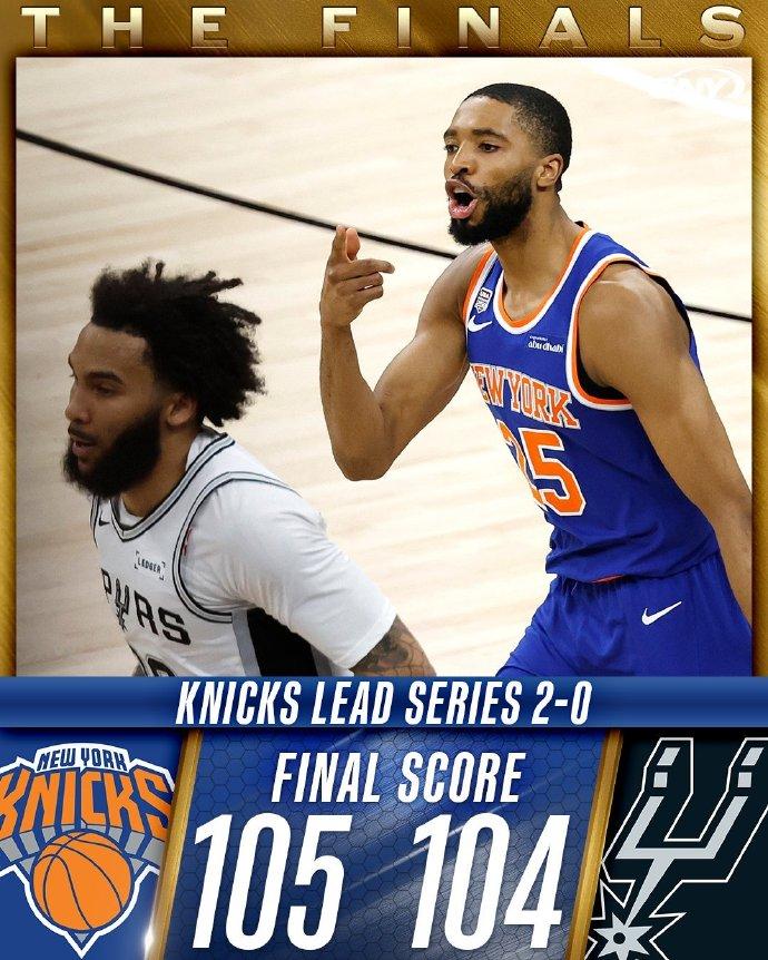 NBA总决赛，仅3支客场2-0的球队：
1、1993年公牛（4-2太阳），夺冠