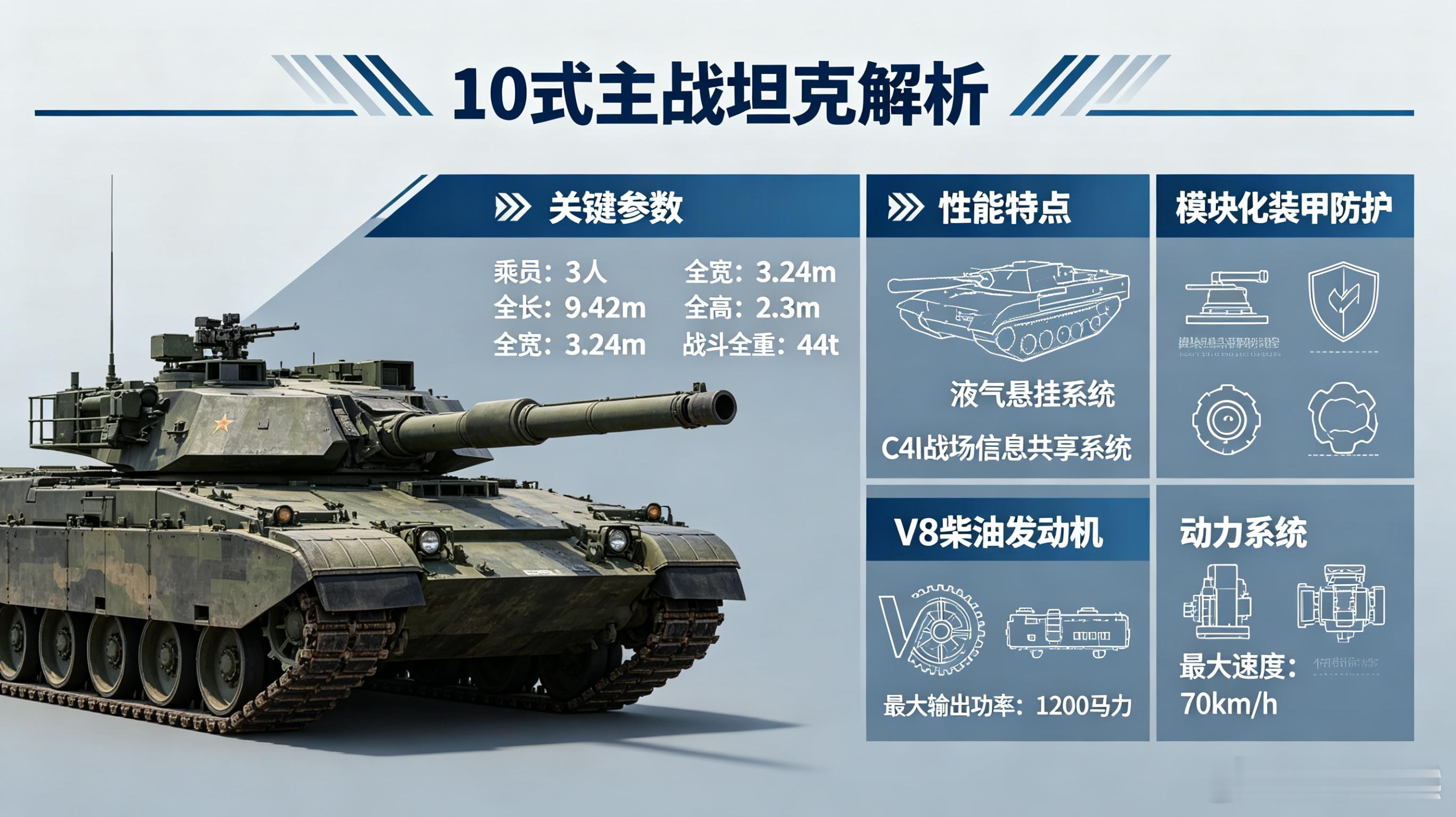 每天认识一件兵器——10式主战坦克今天聊聊日本陆上自卫队的"轻量化装甲尖兵"——