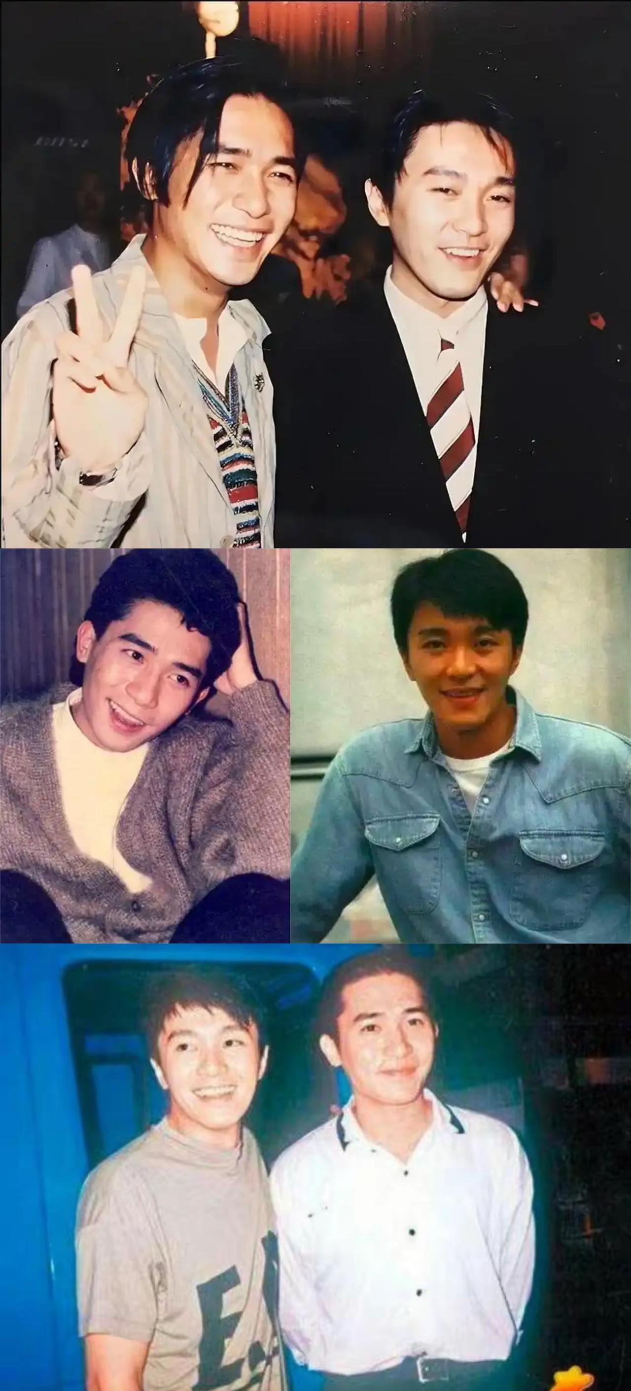 周星驰和梁朝伟，一个是喜剧之王，一个是第一影帝，同为香港一线男演员。因为两人是发